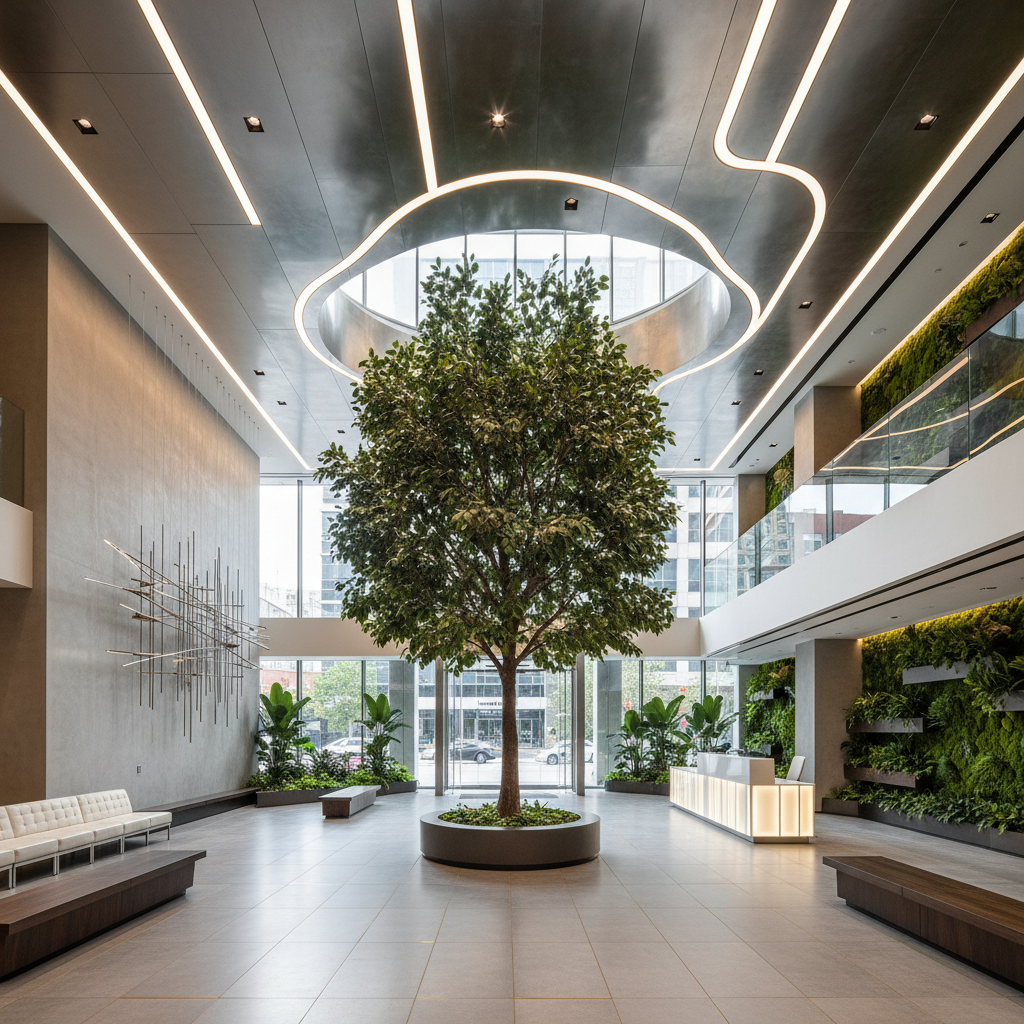 Commercial lobby renovation